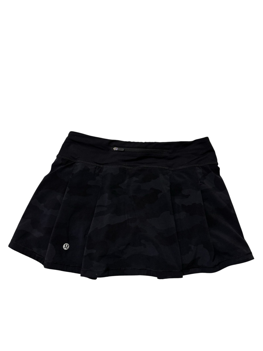 Lululemon Black Camo Pace Rival Skirt - Picture 2 of 8